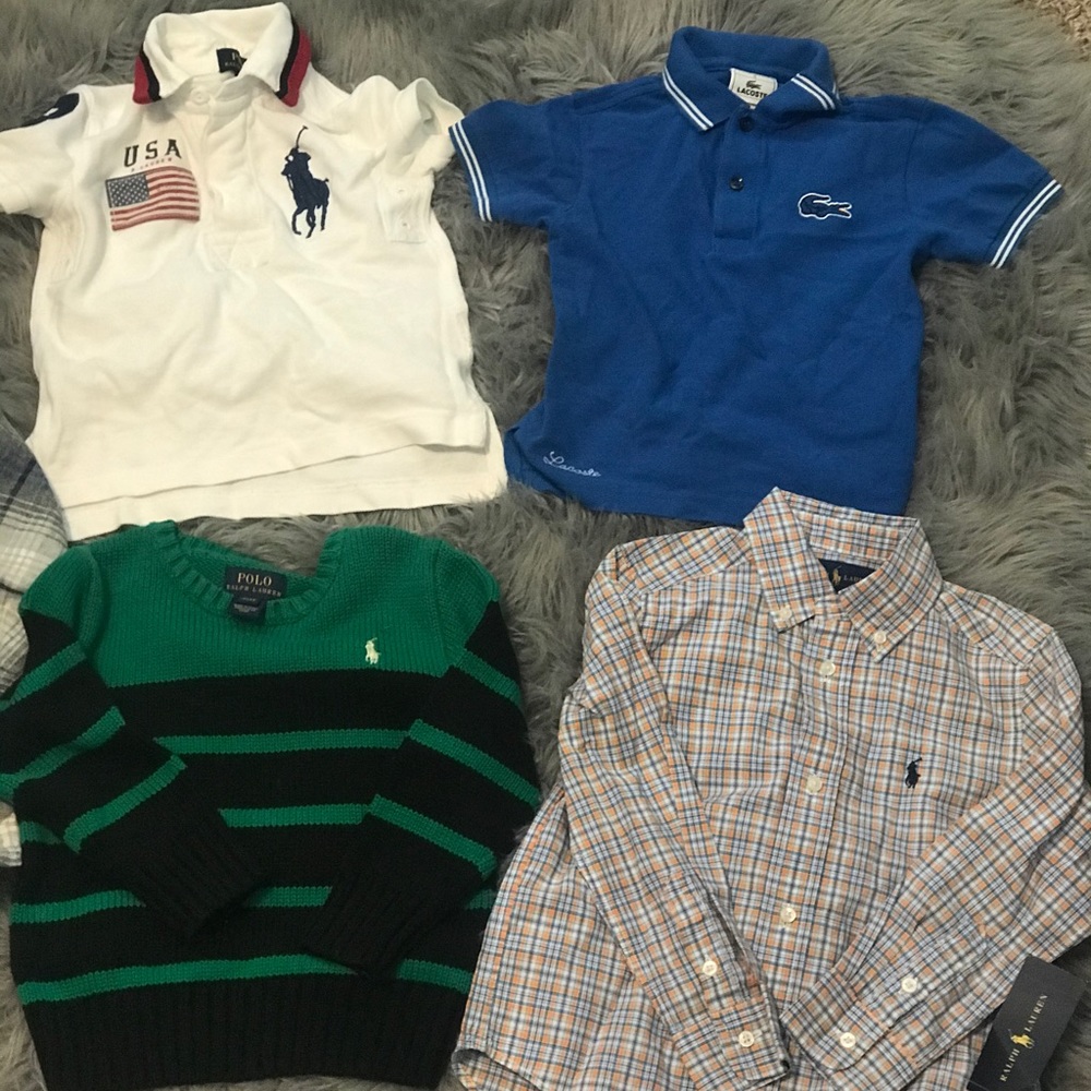 Polo Ralph Lauren and Lacoste bundle size 3t